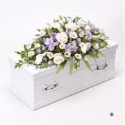 Children&#39;s Casket Spray - Blue and Lilac