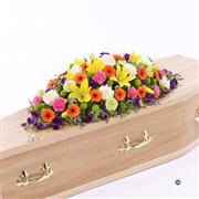 Vibrant Casket Spray 3ft